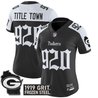 Women's Green Bay Packers 'Gothic Frozen Tundra Edition' Vapor Limited Jersey - All Stitched