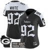 Women's Green Bay Packers 'Gothic Frozen Tundra Edition' Vapor Limited Jersey - All Stitched
