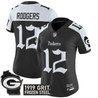 Women's Green Bay Packers 'Gothic Frozen Tundra Edition' Vapor Limited Jersey - All Stitched