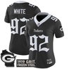 Women's Green Bay Packers 'Gothic Frozen Tundra Edition' Vapor Limited Jersey - All Stitched