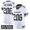 Men's Seattle Seahawks 'Gothic Rain City Shadows Edition' Vapor Limited Jersey - All Stitched