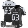 Women's Tampa Bay Buccaneers 'Gothic Pirate Shadows Edition' Vapor Limited Jersey - All Stitched