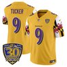 Men's Baltimore Ravens 'Maryland Flag Edition' Vapor Limited Jersey - 30th Anniversary Patch - All Stitched