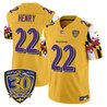 Men's Baltimore Ravens 'Maryland Flag Edition' Vapor Limited Jersey - 30th Anniversary Patch - All Stitched