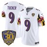 Men's Baltimore Ravens 'Maryland Flag Edition' Vapor Limited Jersey - 30th Anniversary Patch - All Stitched