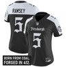 Women's Pittsburgh Steelers 'Gothic Steel City Edition' Vapor Limited Jersey - All Stitched