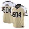 Men's New Orleans Saints 'Gameday Golds Edition' Vapor Jersey - All Stitched