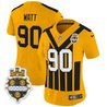 Women's Pittsburgh Steelers 1933 Patch Throwback Vapor Limited Jersey - All Stitched