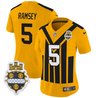 Women's Pittsburgh Steelers 1933 Patch Throwback Vapor Limited Jersey - All Stitched