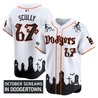 Men's Los Angeles Dodgers 'Halloween Edition' Premier Limited Jersey - Stitched