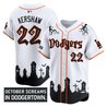 Men's Los Angeles Dodgers 'Halloween Edition' Premier Limited Jersey - Stitched