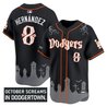 Men's Los Angeles Dodgers 'Halloween Edition' Premier Limited Jersey - Stitched