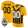 Pittsburgh Steelers 1933 Patch Throwback Vapor Limited Custom Jersey V2 - All Stitched