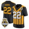 Men's Pittsburgh Steelers 1933 Patch Throwback Vapor Limited Jersey V2 - All Stitched