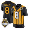 Men's Pittsburgh Steelers 1933 Patch Throwback Vapor Limited Jersey V2 - All Stitched
