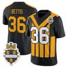 Men's Pittsburgh Steelers 1933 Patch Throwback Vapor Limited Jersey V2 - All Stitched