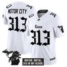 Men's Detroit Lions 'Gothic Motor Grit Edition' Vapor Limited Jersey V2 - All Stitched