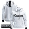 Men's Cleveland Indians 'Gothic Iron Edition' Premium Pullover Hoodie - All Stitched