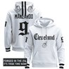 Men's Cleveland Indians 'Gothic Iron Edition' Premium Pullover Hoodie - All Stitched