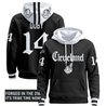 Men's Cleveland Indians 'Gothic Iron Edition' Premium Pullover Hoodie - All Stitched