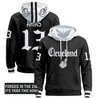 Men's Cleveland Indians 'Gothic Iron Edition' Premium Pullover Hoodie - All Stitched
