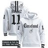 Men's Cleveland Indians 'Gothic Iron Edition' Premium Pullover Hoodie - All Stitched
