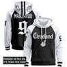 Men's Cleveland Indians 'Gothic Iron Edition' Premium Pullover Hoodie - All Stitched