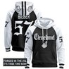 Men's Cleveland Indians 'Gothic Iron Edition' Premium Pullover Hoodie - All Stitched