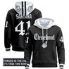 Men's Cleveland Indians 'Gothic Iron Edition' Premium Pullover Hoodie - All Stitched