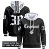 Men's Cleveland Indians 'Gothic Iron Edition' Premium Pullover Hoodie - All Stitched