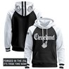 Men's Cleveland Indians 'Gothic Iron Edition' Premium Pullover Hoodie - All Stitched