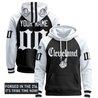 Cleveland Indians 'Gothic Iron Edition' Premium Custom Pullover Hoodie - All Stitched