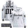 Cleveland Indians 'Gothic Iron Edition' Premium Custom Pullover Hoodie - All Stitched