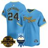 Men's Milwaukee Brewers Bob Uecker Patch Vapor Limited Jersey - All Stitched