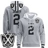 Men's Las Vegas Raiders 2025 Premium Pullover Hoodie - All Stitched