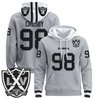 Men's Las Vegas Raiders 2025 Premium Pullover Hoodie - All Stitched