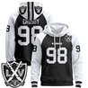 Men's Las Vegas Raiders 2025 Premium Pullover Hoodie - All Stitched