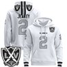 Men's Las Vegas Raiders 2025 Premium Pullover Hoodie - All Stitched