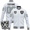 Las Vegas Raiders 65th Anniversary Patch Premium Custom Jacket - All Stitched