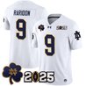 Men's Notre Dame Fighting Irish 2025 CFP Final Patch Vapor Limited Jersey - All Stitched