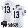 Men's Notre Dame Fighting Irish 2025 CFP Final Patch Vapor Limited Jersey - All Stitched