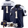 Men's Notre Dame Fighting Irish 2025 CFP Final Patch Vapor Limited Jersey - All Stitched