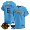 Men's Milwaukee Brewers Bob Uecker Patch Vapor Limited Jersey - All Stitched