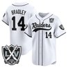 Men's Las Vegas Raiders 65th Anniversary Patch Vapor Baseball Jersey - All Stitched