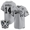 Men's Las Vegas Raiders 65th Anniversary Patch Vapor Baseball Jersey - All Stitched