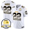 Men's Steelers Arch Smoke 50th Anniversary Of Super Bowl IX Patch Vapor Limited Jersey - All Stitched