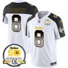 Men's Steelers Arch Smoke 50th Anniversary Of Super Bowl IX Patch Vapor Limited Jersey - All Stitched