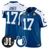 Men's Indianapolis Colts 2025 Jim Irsay Patch Vapor Limited Jersey - All Stitched