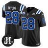Men's Indianapolis Colts 2025 Jim Irsay Patch Vapor Limited Jersey - All Stitched