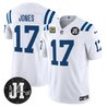 Men's Indianapolis Colts 2025 Jim Irsay Patch Vapor Limited Jersey - All Stitched